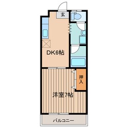 クレストタウンの物件間取画像